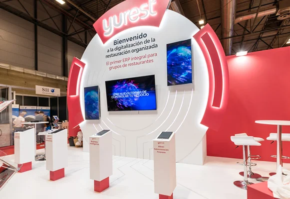 Stand Yurest en HIP 2023 en Ifema Madrid